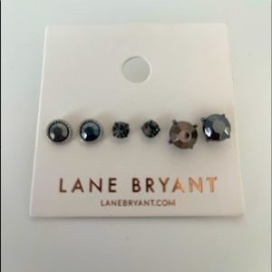 Set of 3 Lane Bryant Stud Earrings
